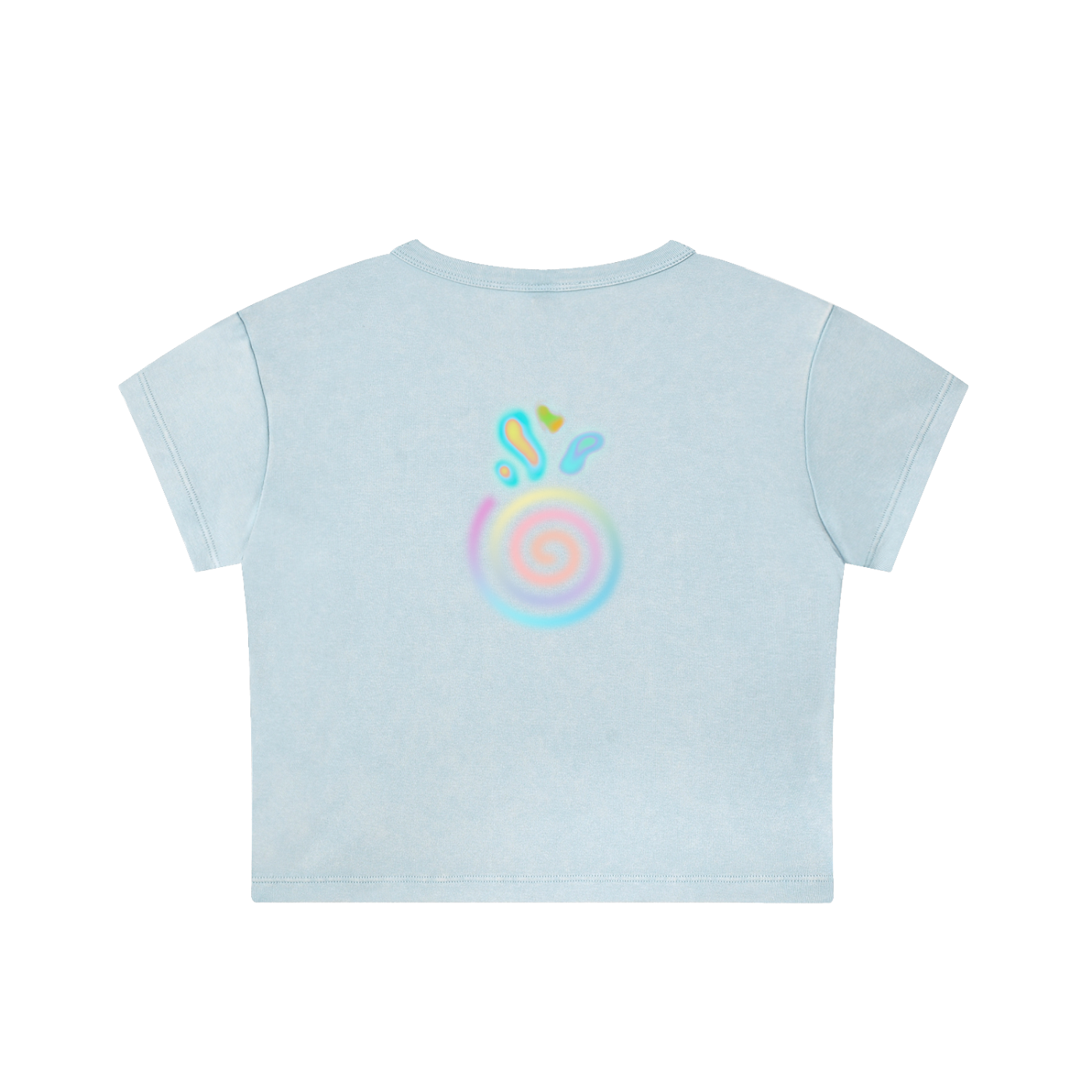 "AEROSOL" Fitted Crop Top