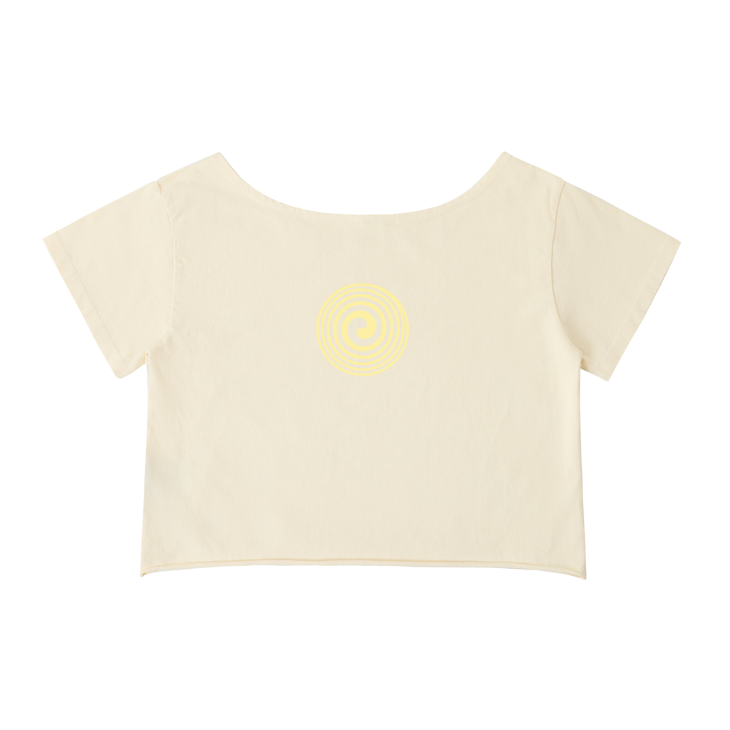 "SUN" Loose Crop T-Shirt