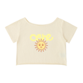 "SUN" Loose Crop T-Shirt
